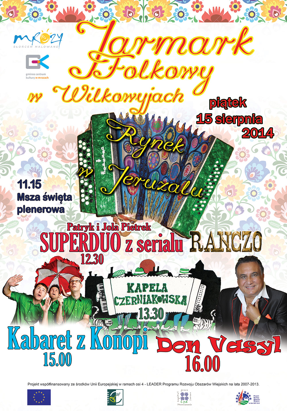 Jarmark folkowy w Wilkowyjach